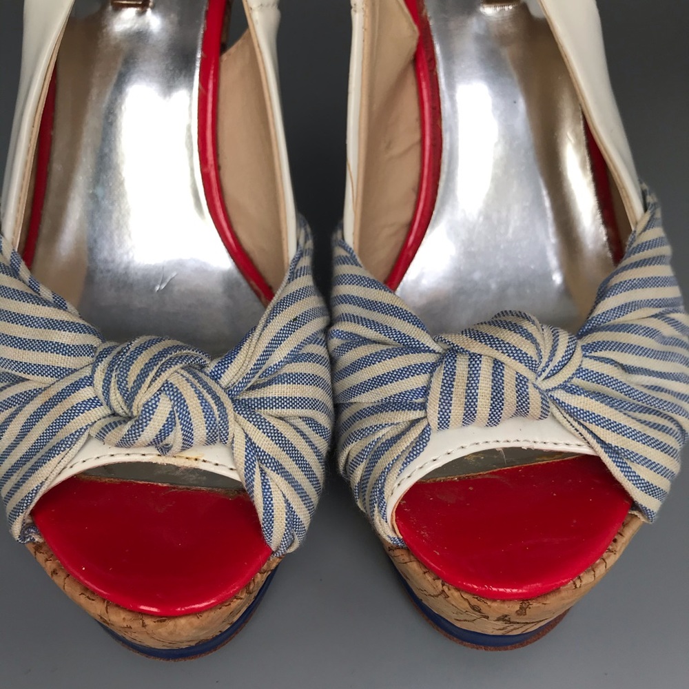 Nautical Style Wedges - Picture 2 of 6